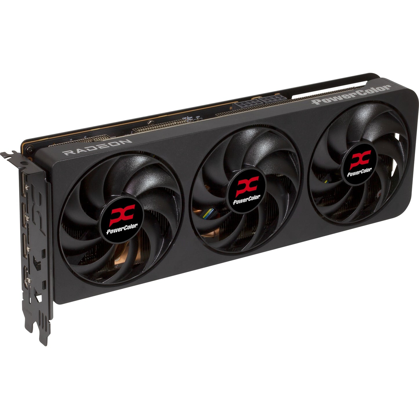Tarjeta gráfica Powercolor Radeon RX 9070 XT Reaper 16GB GDDR6 (negro, RDNA4, GDDR6, 3x Display Port, 1x HDMI)