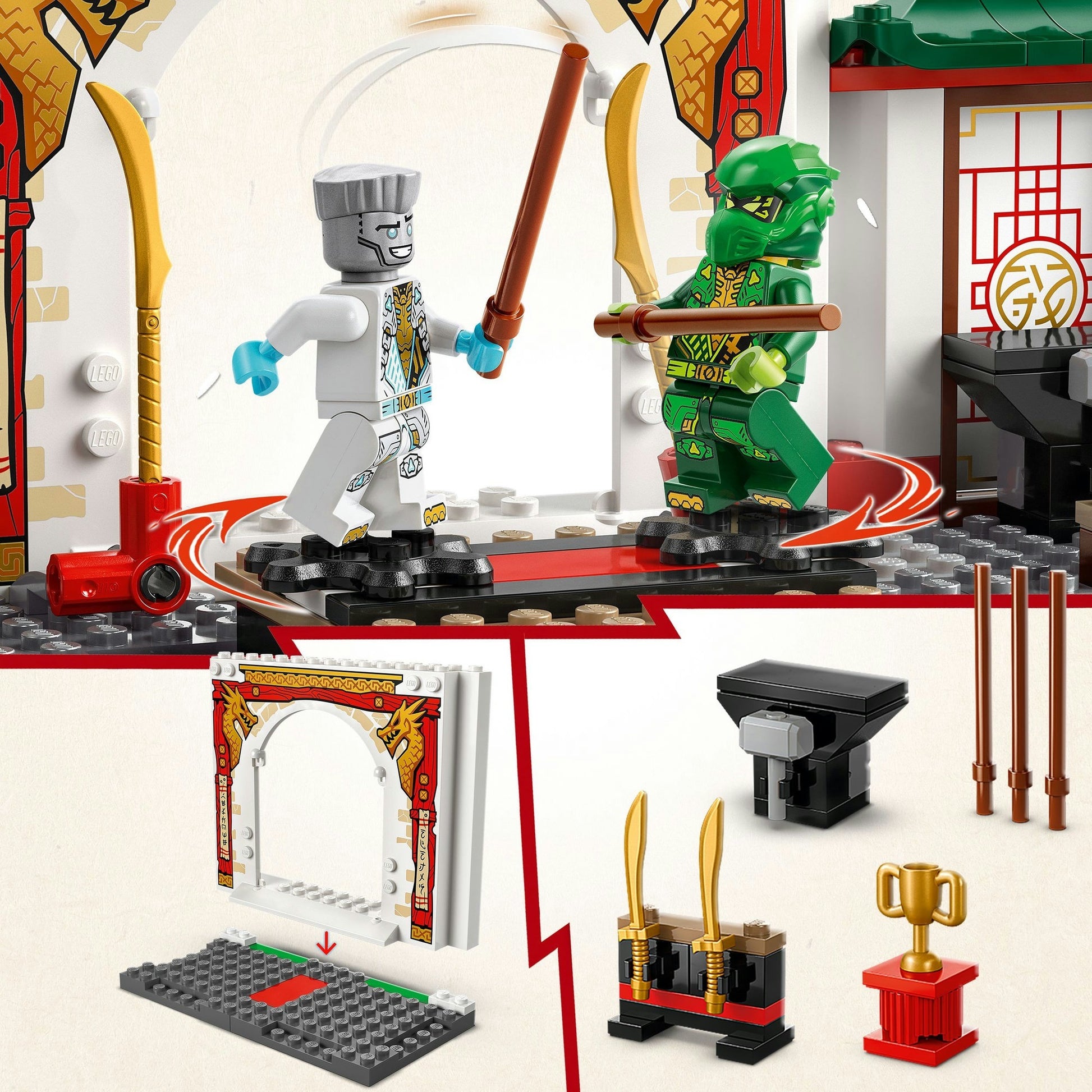 LEGO LEGO NINJAGO 71831 SPINJITZU NINJATEMPEL