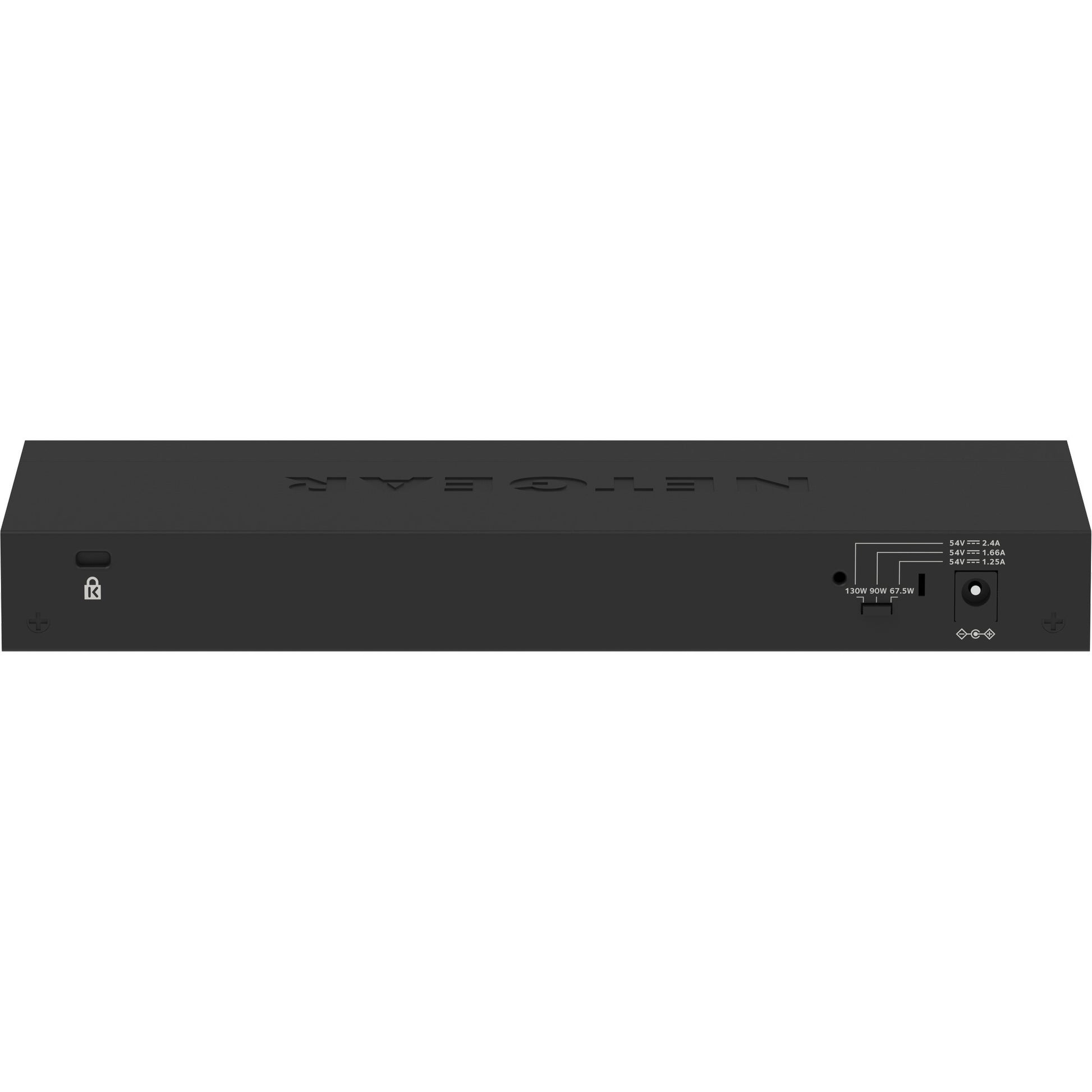 Switch Netgear Gigabit Ethernet a 8 porte Poe+ Essentials non gestito (gs308lp) (Nero, Poe da 60 Watt)