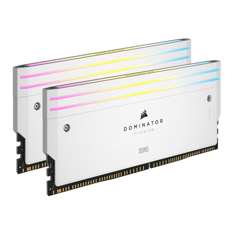 Corsair dominator titanio ddr5 kit de mejora de iluminación iluminación led (blanco, cmmplekit2w)
