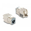 Delock Keystone Module RJ45 Jack a LSA Cat 6A Tolfree