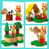 Lego animal crossing - kamperen met bunnie constructiespeelgoed (77047)