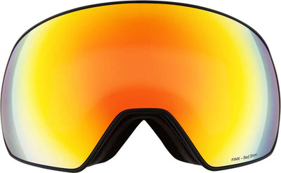 Red bull spect eyewear fink-04re2 orange red mirror - maschera da sci
