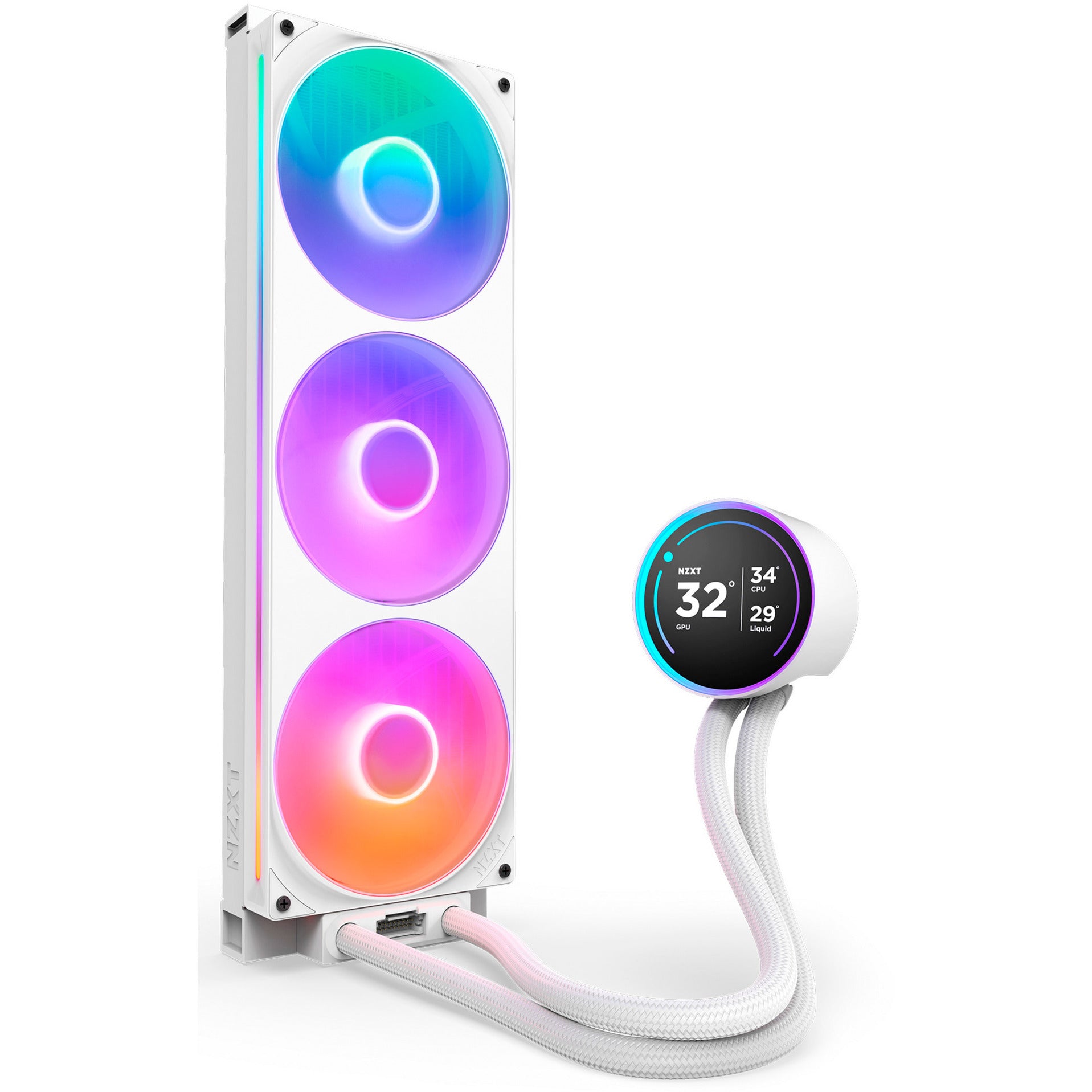 Raffreddamento ad acqua NZXT Kraken Elite 420 RGB (bianco)