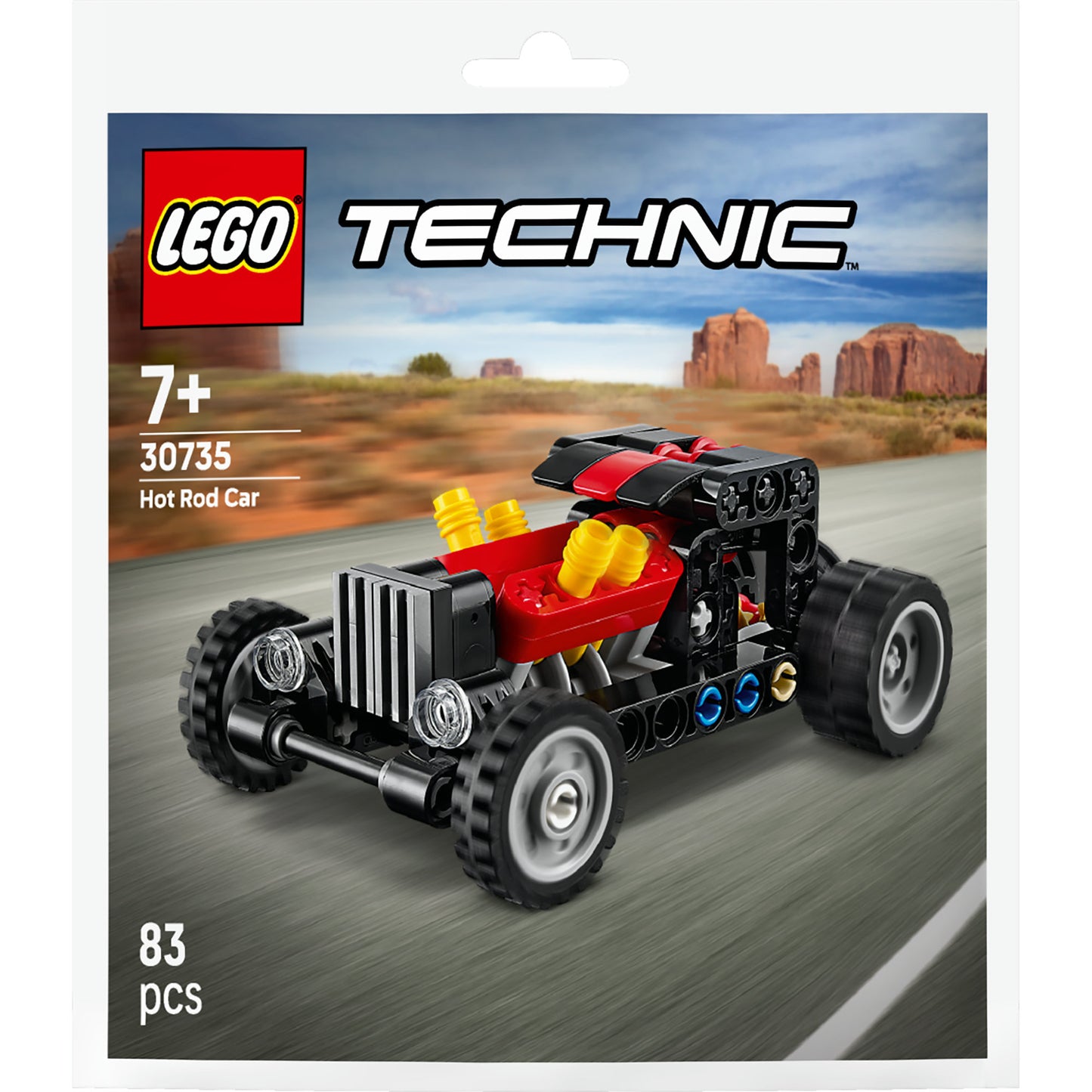 Lego 30735 borsa auto hot rod | 10 pezzi