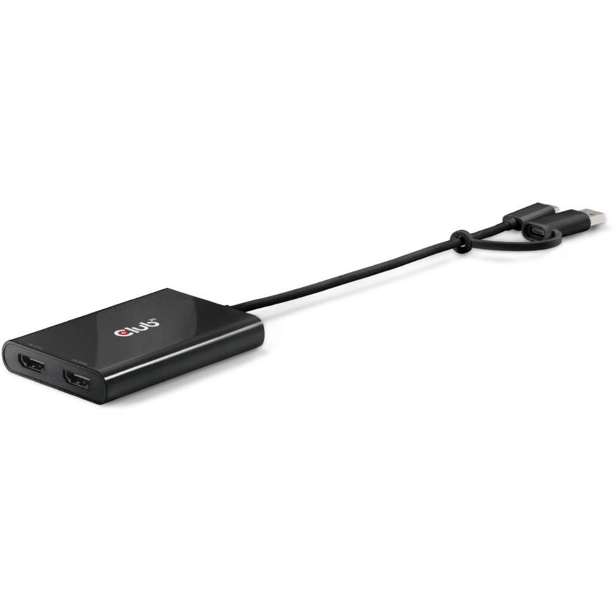 Club 3D USB-C a 2x HDMI Video Splitter con DisplayLink