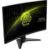 Monitor da gioco curvo Msi mag 27c6f 27 (nero, 2x hdmi, display port, 180 hz)