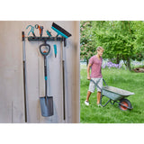 Gardena combisystem gereedschapsrek flex houder (donkergrijs turquoise) - afbeelding 4
