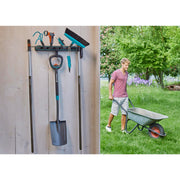 Gardena combisystem gereedschapsrek flex houder (donkergrijs turquoise) - afbeelding 4