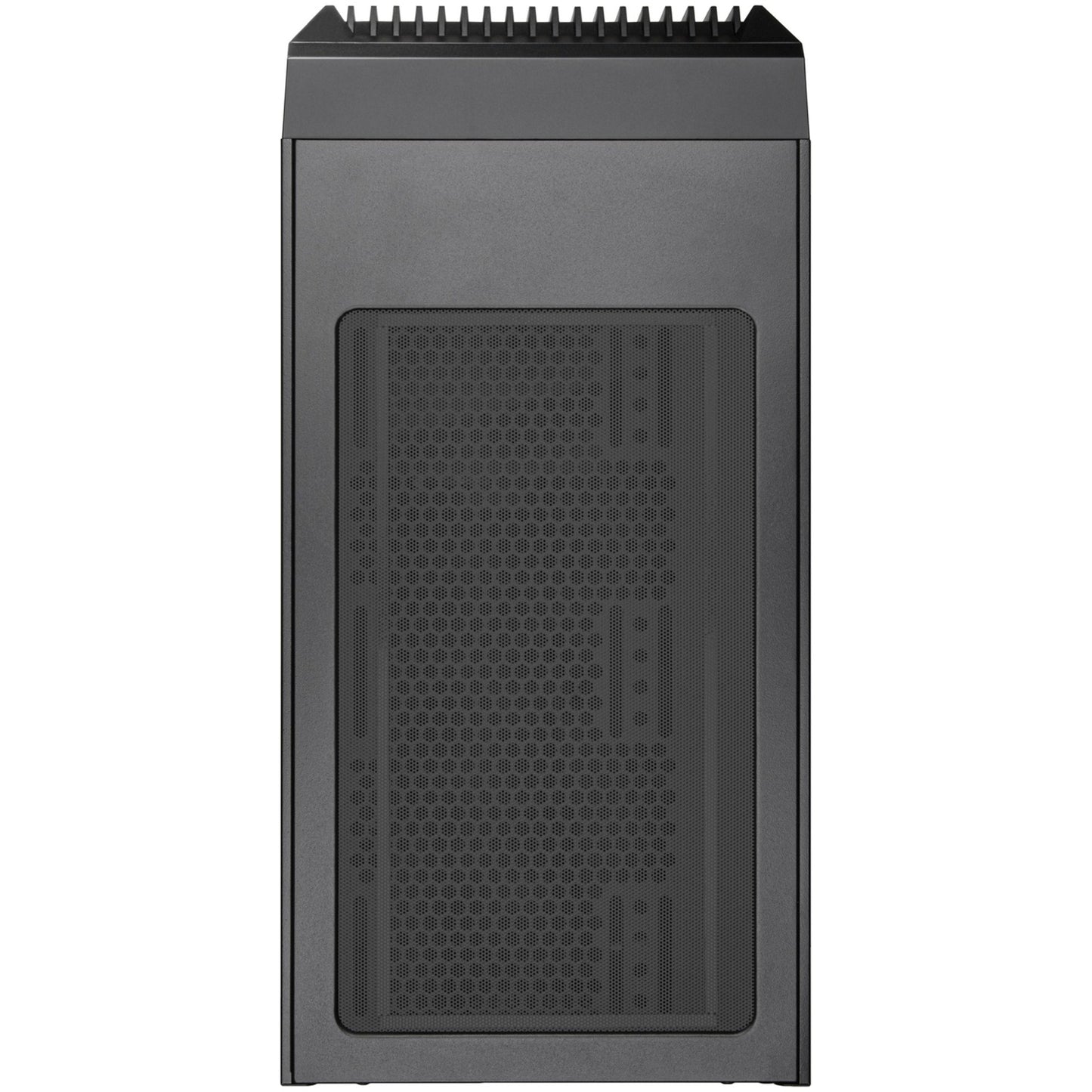Silverstone cs382 mini tower behuizing (zwart | 2x usb-a | 1x usb-c)