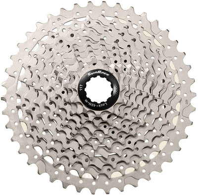 Cassette de Sunrace 11 Velocidad CSRX8 11-42T Metálico