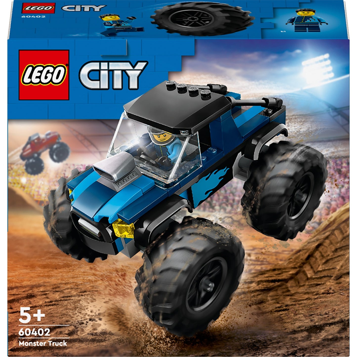 LEGO LEGO CITY 60402 CAMIÓN MONSTRA AZUL