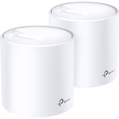 Enrutador de malla tp-link deco x20 (blanco, 2 piezas, doble banda 2,4 GHz 5 GHz)