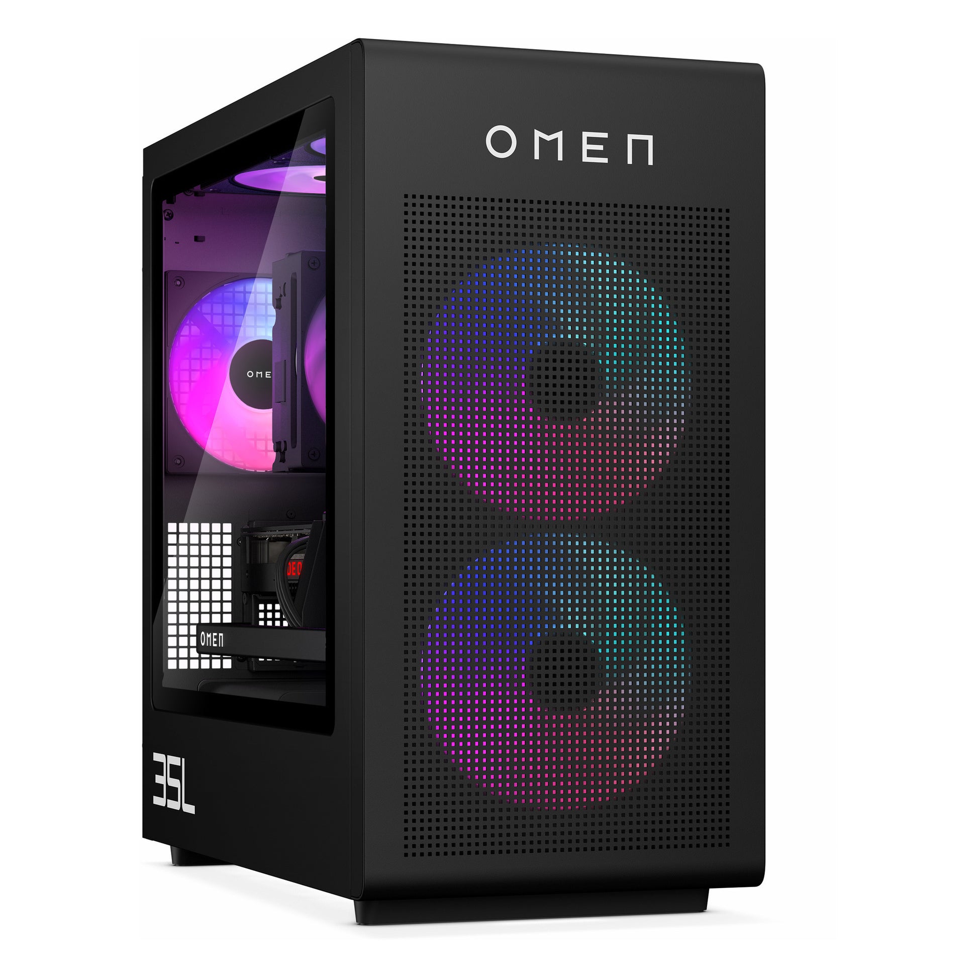 PC desktop da gioco Omen 35L GT16-1071ND (D51T9EA) (Nero | Ryzen 7 9800x3D | RTX 5070 | 32 GB | SSD da 2 TB)