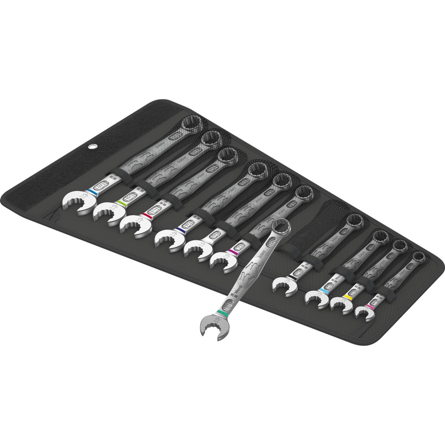 Wera 05020231001 6003 joker 11 set 1 ring-steeksleutelset 11-delig sleutelbreedte (metrisch) 8 - 19 mm