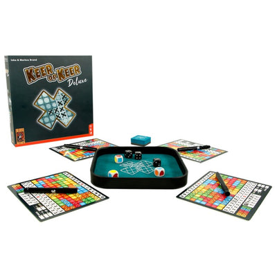 999games 999 games keer op keer deluxe dobbelspel (nederlands, 1 - 6 spelers, 20 minuten, vanaf 8 jaar)