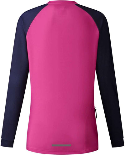 Shimano saiko warm - maillot mtb manga larga mujer