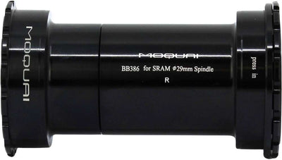 Pedalier Moquai bb386 dub acero inoxidable