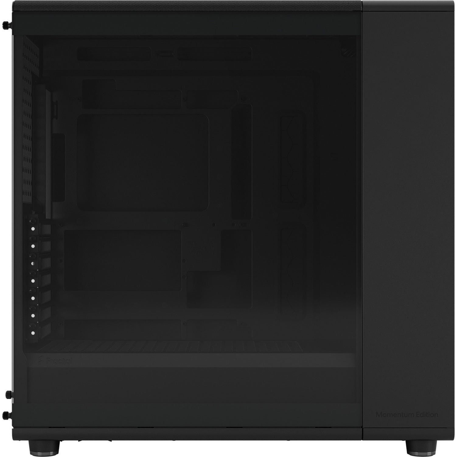 Custodia midi tower Fractal design north xl momentum edition (rovere nero | 2x USB-A | 1x USB-C | vetro temperato)