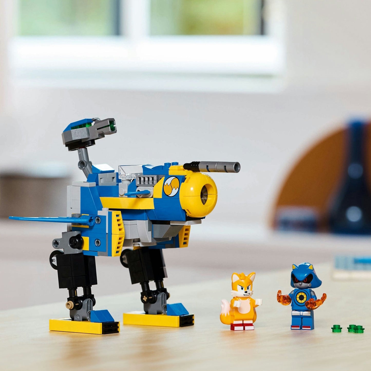 LEGO LEGO El Hedgehog 77002 Cyclone vs. Sónico de metal