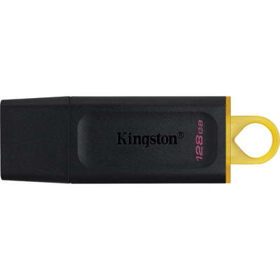 Kingston datatraveler exodia 128 gb usb-stick (zwart geel, dtx 128gb)