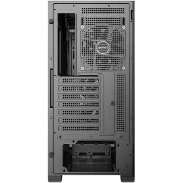 Custodia midi tower Antec p30 air (colore legno nero | 2x USB-A | 1x USB-C | vetro temperato)