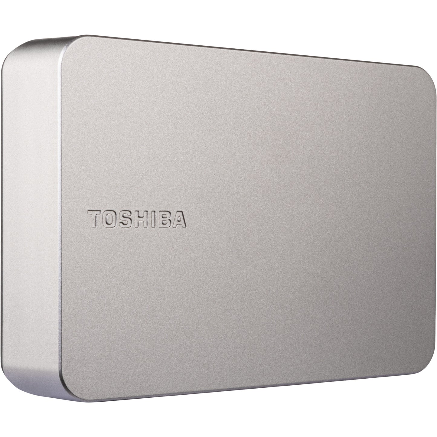 Toshiba Canvio Flex, disco rigido esterno da 4 TB (argento chiaro, HDTX240Escca, USB 3.2 Gen 1)