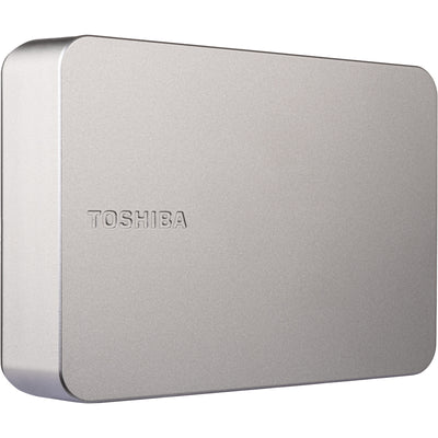 Toshiba Canvio Flex, disco rigido esterno da 4 TB (argento chiaro, HDTX240Escca, USB 3.2 Gen 1)