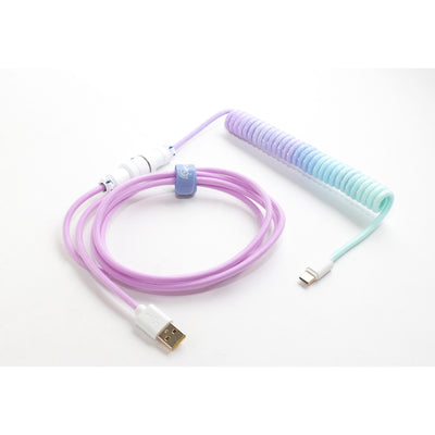 Ducky Coiled Cable V2 Azure