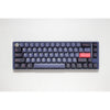 Ducky one 3 cosmic blue sf rgb mechanisch toetsenbord (donkerblauw, us lay-out (qwerty), cherry mx brown, 65%, rgb leds, double-shot pbt, hot-swappable, quack mechanics)