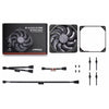 Ventola per case Noctua nf-a12x25 g2 pwm chromax.black (nera, 120 x 120 x 25 mm)