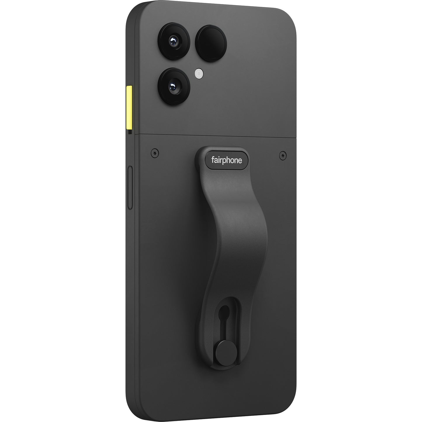 Soporte para teléfono inteligente con lazo para el dedo Fairphone (gen. 6) (negro)
