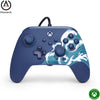 Controlador powera Advantage con cable para xbox series x|s - water wave (azul celeste, xbox series x|s, xbox one, PC)