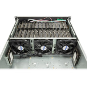Inter-tech 4f28 mining-rack, server behuizing (zwart | 2x usb-a) - afbeelding 6