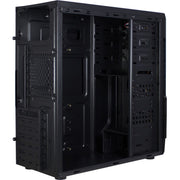 Inter-tech b-42 rgb midi tower behuizing (zwart | 3x usb-a | rgb | window) - afbeelding 5