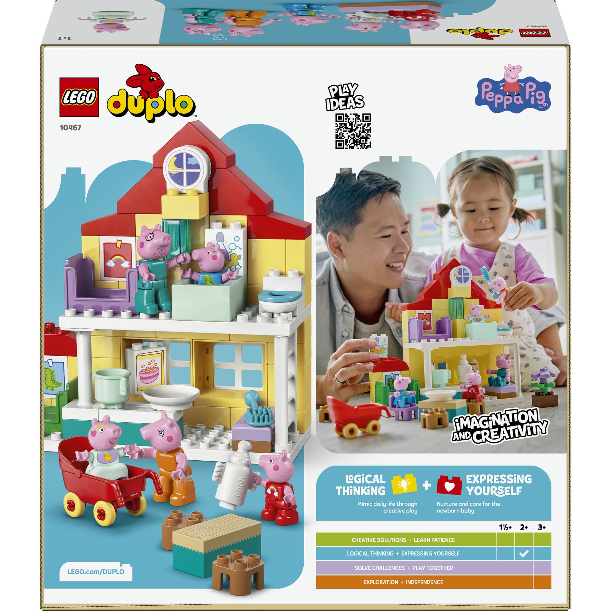 Casa familiar lego duplo 10467
