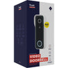 Videocamera per campanello WiFi intelligente Trust doorcam-3000 (bianco nero, WiFi da 2,4 GHz)