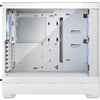 Diseño fractal Pop Air RGB White TG Clear Tint