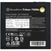 Silverstone triton 750rz modulaire 750 watt voeding (zwart, 1x 12v-2x6, 3x pcie)