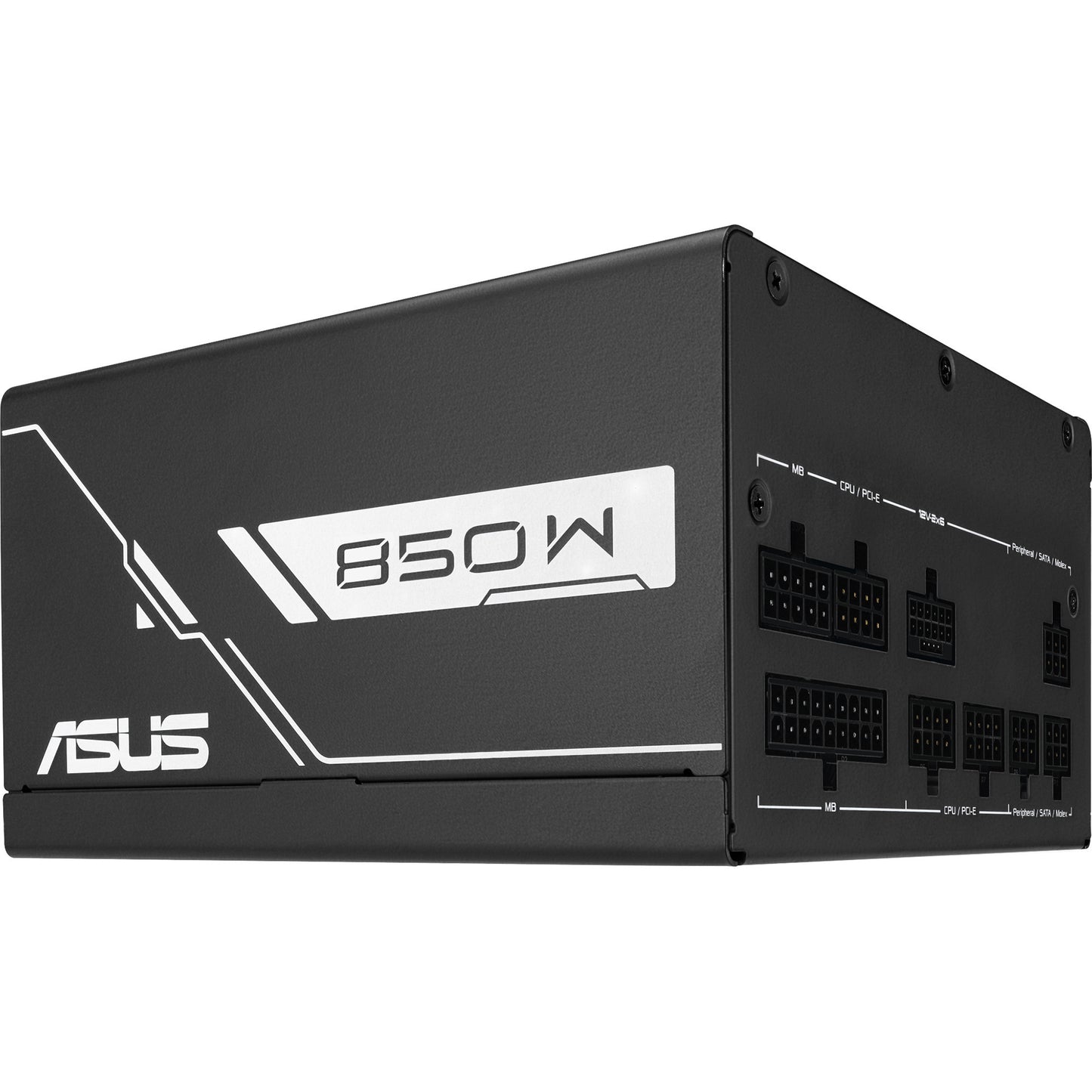 Fuente de alimentación modular Asus Prime Gold Black Edition de 850 vatios (negro, 1x 12v-2x6, 3x pcie)