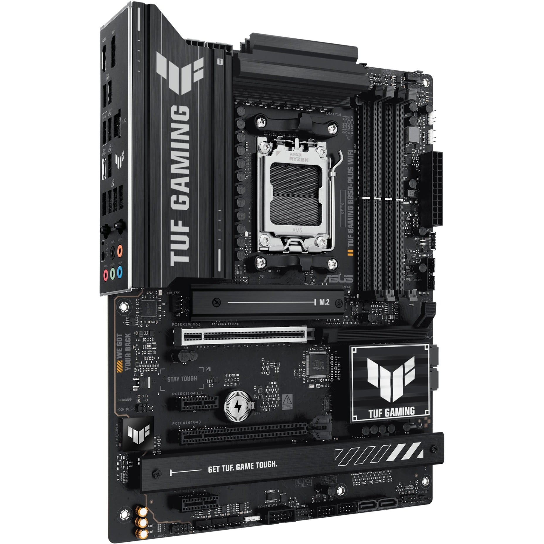 Placa base Asus Tuf Gaming B850-Plus Wi-Fi Socket AM5 (RAID, 2.5GB-LAN, Wi-Fi 7, BT, Sonido, ATX)
