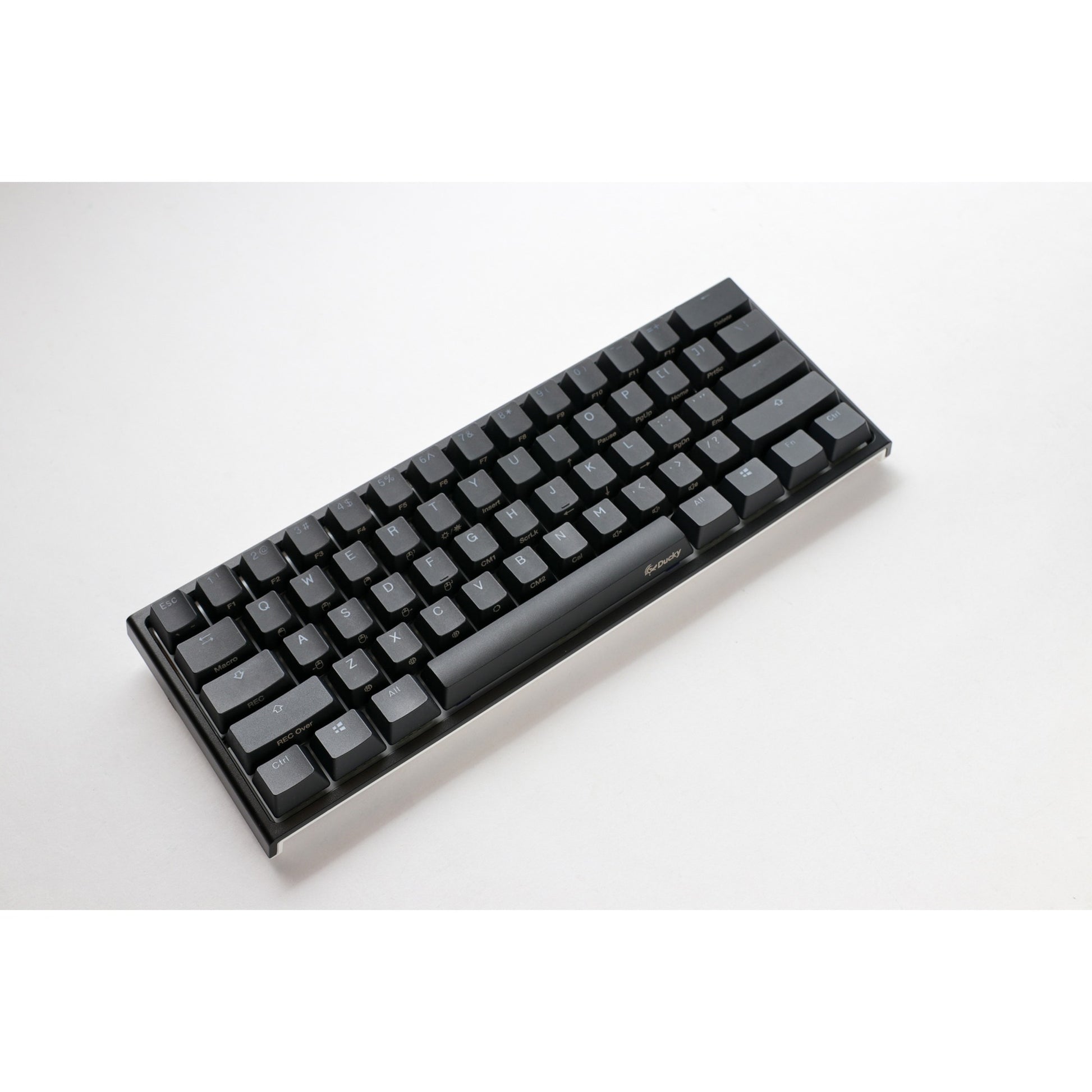 Ducky one 2 pro mini classic rgb mechanisch gaming toetsenbord (zwart, us lay-out (qwerty), cherry mx silent red, 60%, rgb led, double-shot pbt, quack mechanics)