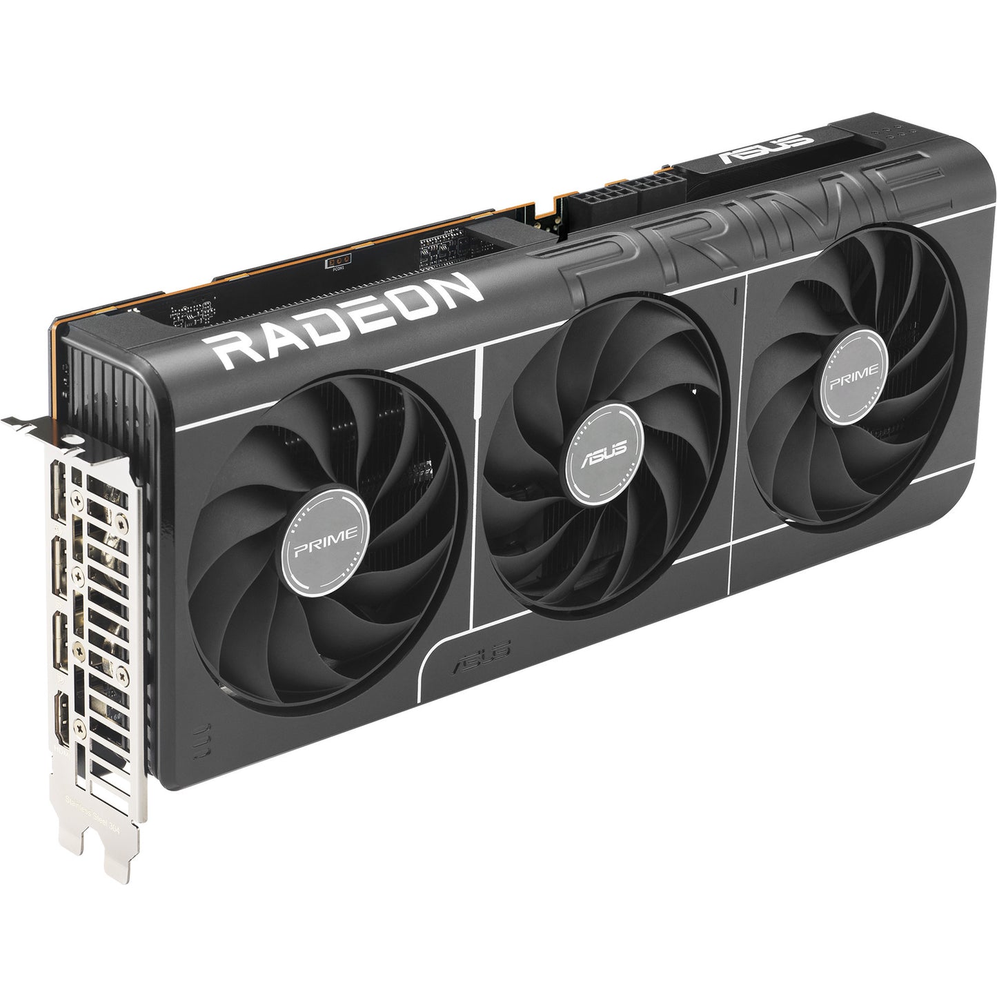 Scheda grafica Asus Prime Radeon RX 9070 Gre (grigio, 3x porte display, 1x HDMI)