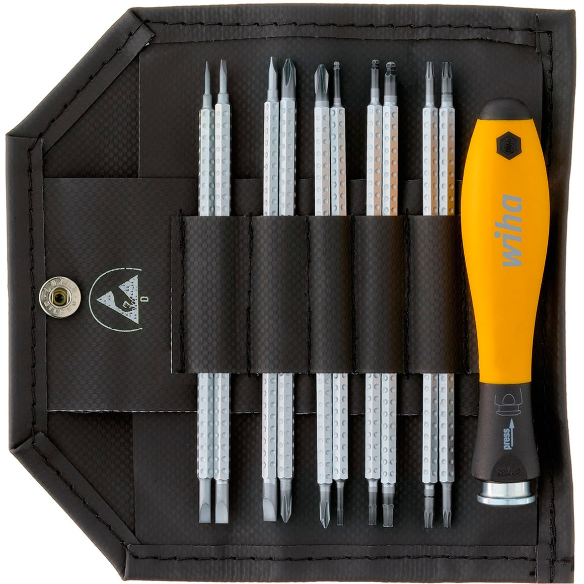 Wiha Screwdriver with System 4th Changes Set set