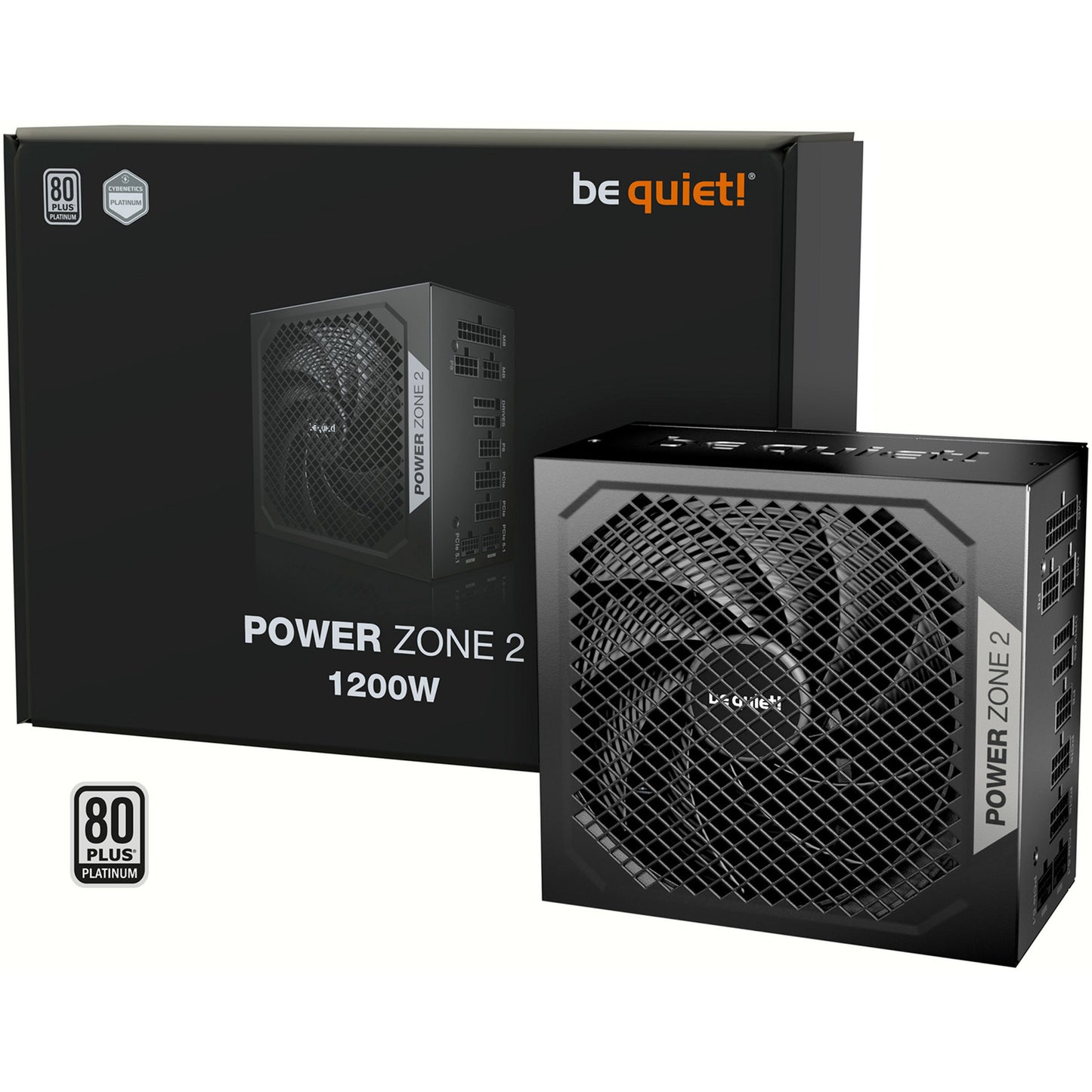 Silenzio! alimentatore modulare da 1200 watt power zone 2 (nero, 1x 12v-2x6, 3x pcie)