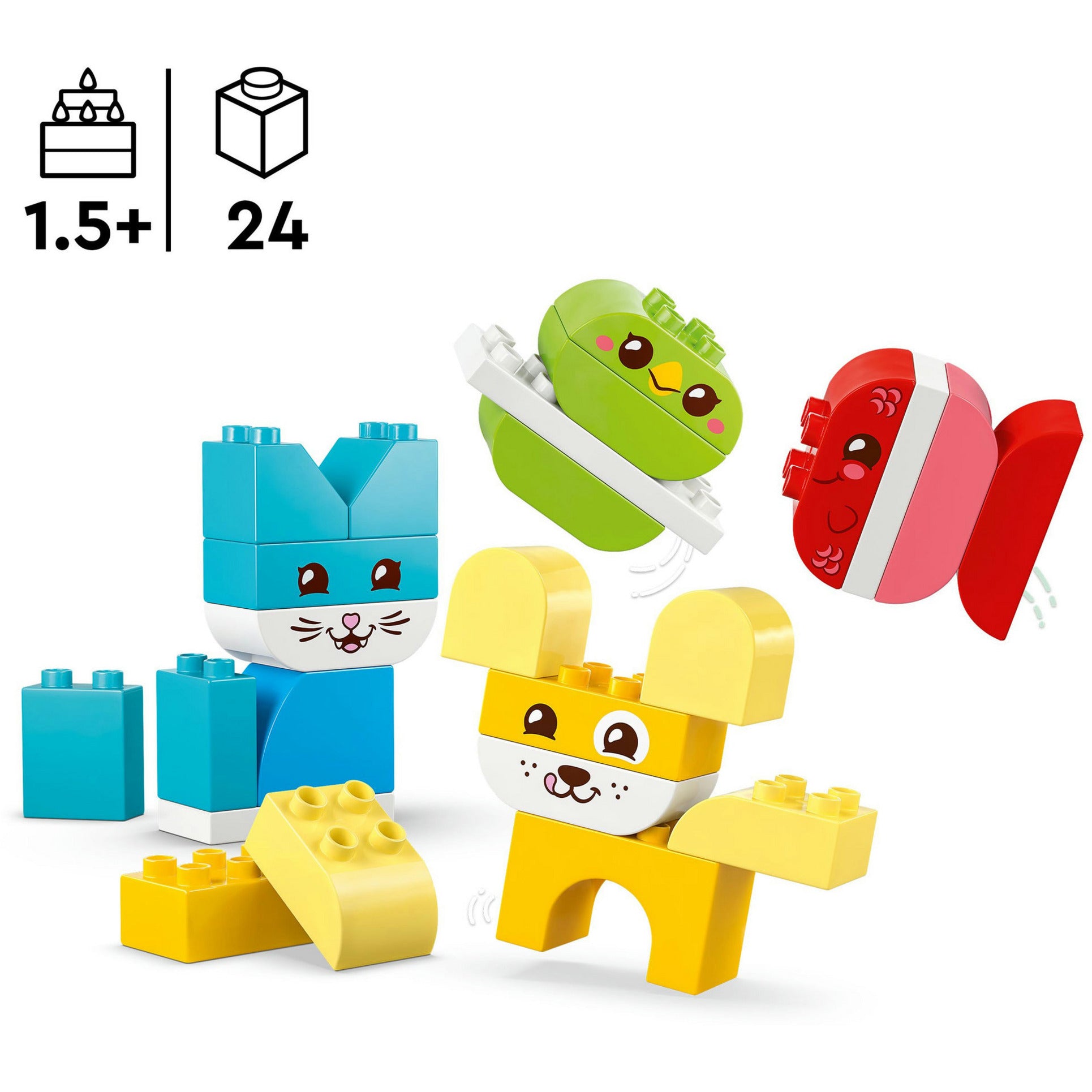 Lego 10477 duplo mascotas creativas 3 en 1 | 2 piezas