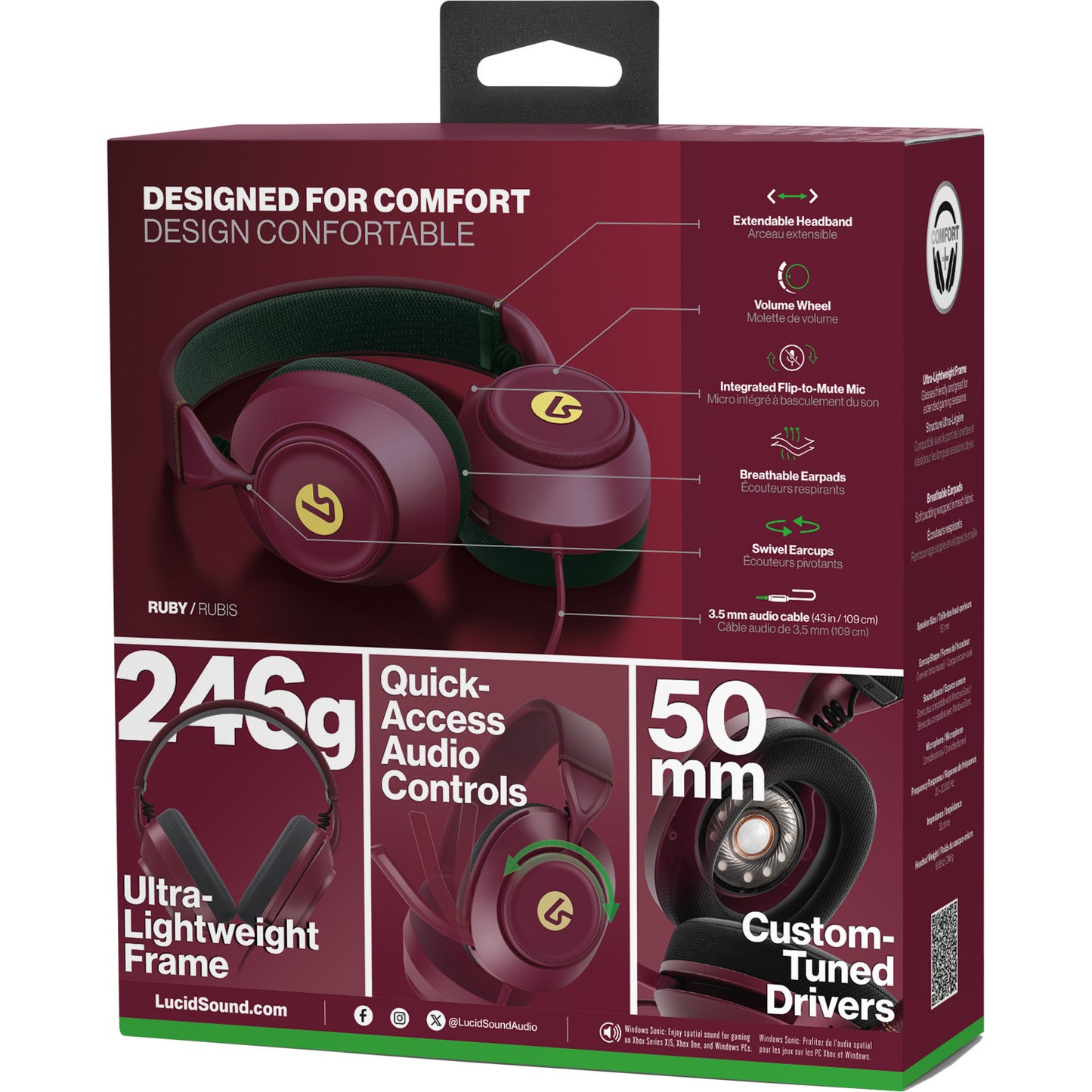 Cuffie da gioco cablate Powera Lucidsound LS10X Gen 2 per la serie Xbox