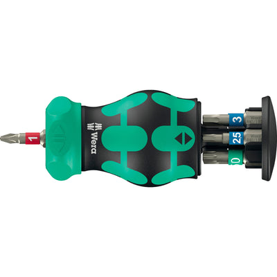 Wera bicycle set 5, 7‑delig bitset (zwart groen)