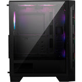 Msi mag forge 120a airflow midi tower behuizing (zwart | 2x usb-a | rgb | tempered glass) - afbeelding 4