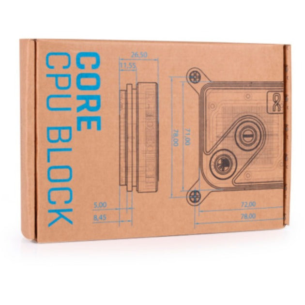 Enfriador de CPU Alphacool core 1 negro (negro)